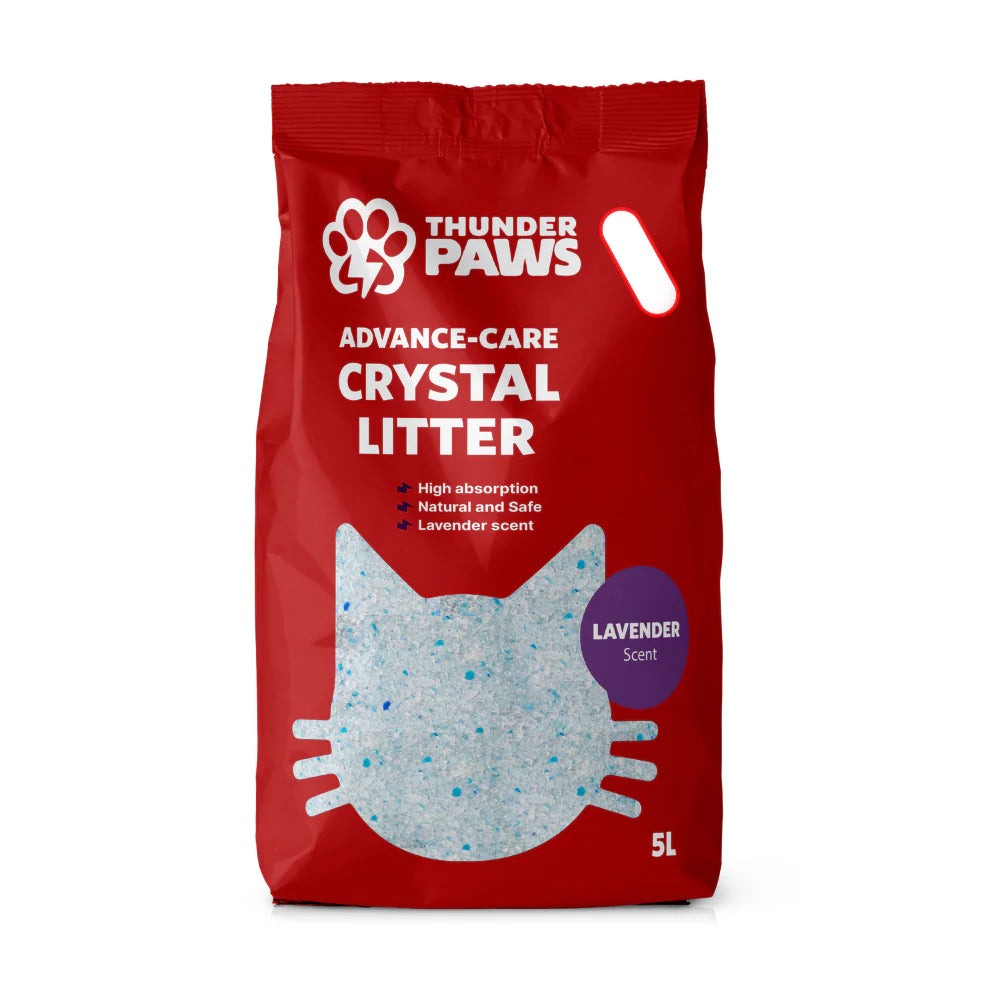 Thunder Paws Advance Care Non-Clumping Crystal Cat Litter