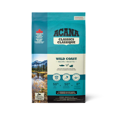 Acana Classics Wild Coast Formula Adult Dog Nutrient-Rich Dry Food