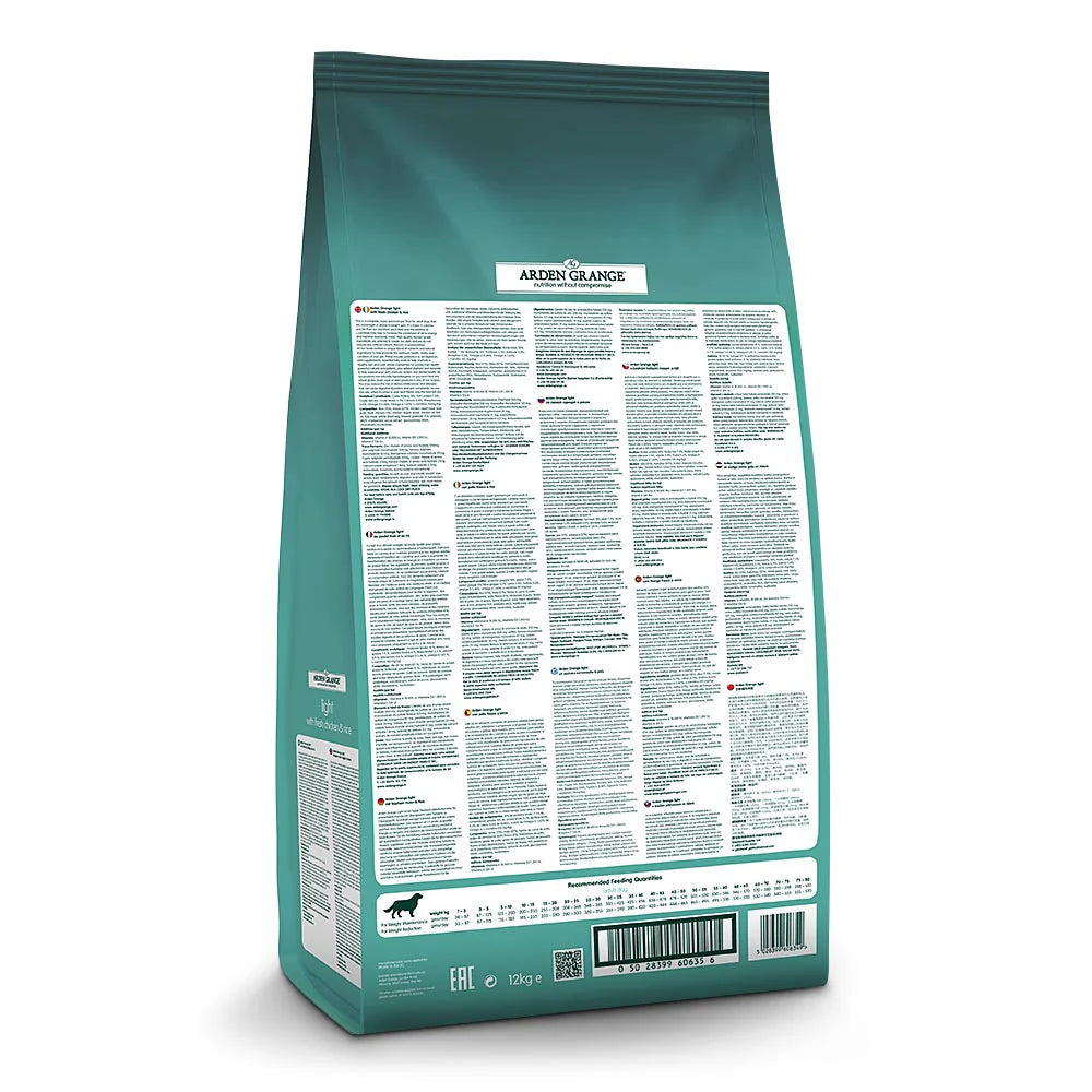 Arden Grange Adult Light Dry Dog Food