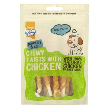 Armitage Good Boy Chewy Chicken Twists Dog Treats