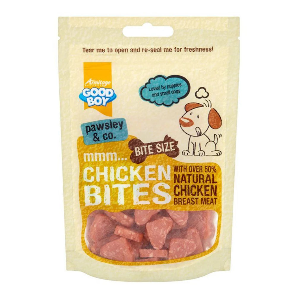 Armitage Good Boy Deli Bites Chicken Dog Treats 65G