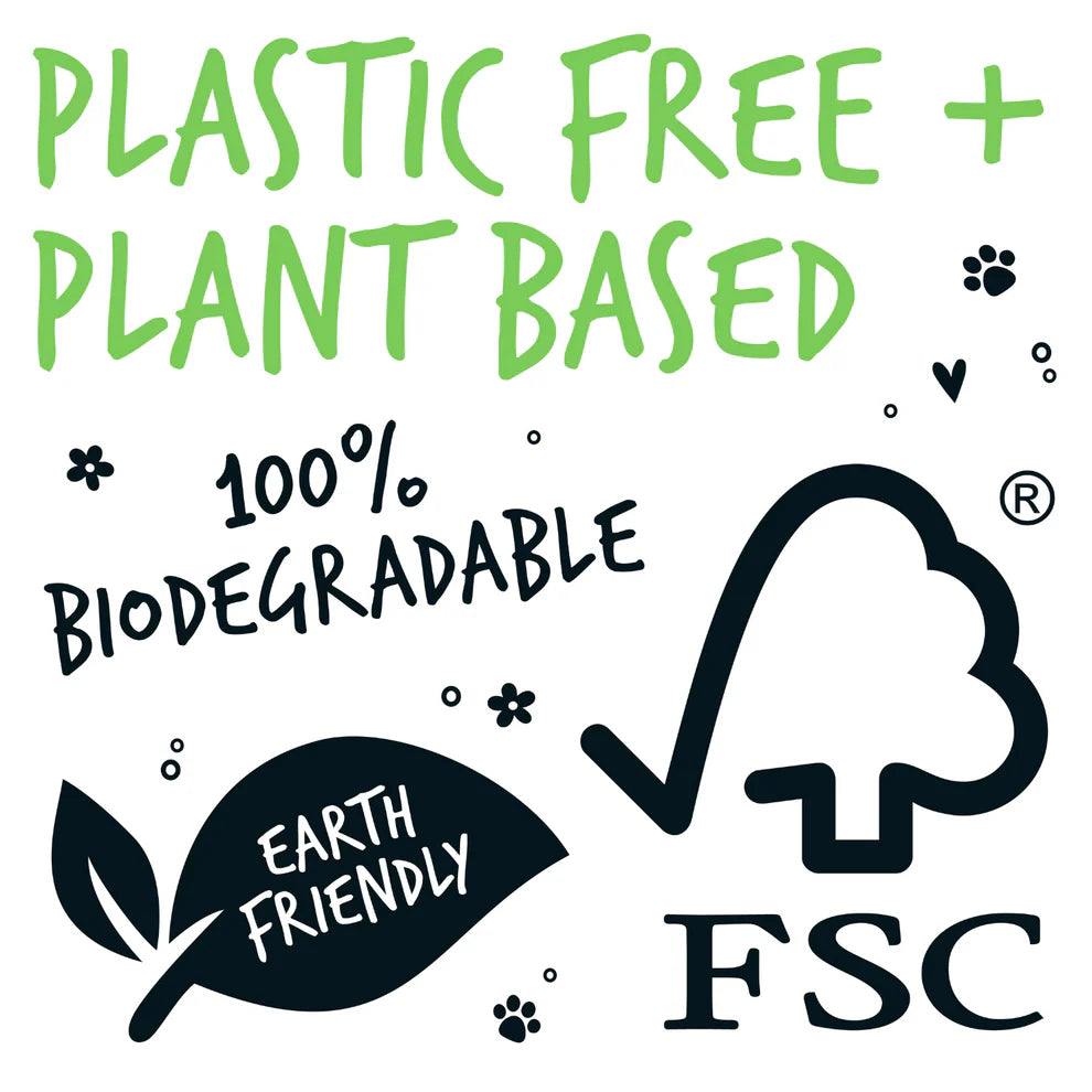 Bugalugs Fragrance Free Biodegradable Dog Wipes 110 WIPES