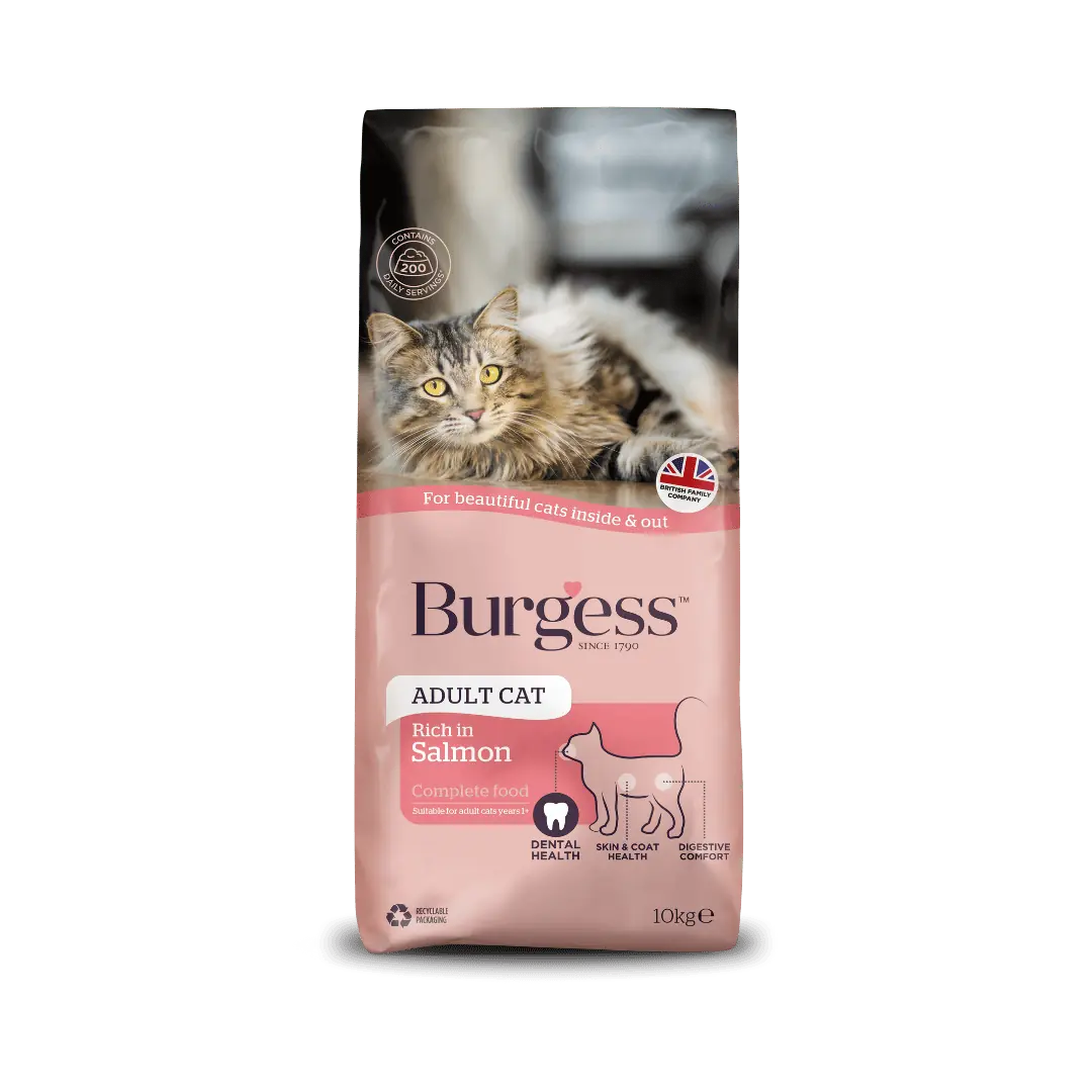 Burgess Complete Scottish Salmon Adult Cat Dry Food