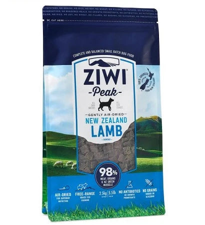 ZIWI Peak Air Dried Lamb Dry Dog Food