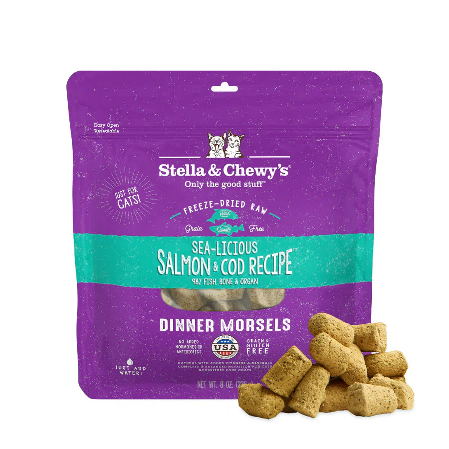 Stella & Chewy's Cat FD Sea-Licious Salmon & Cod