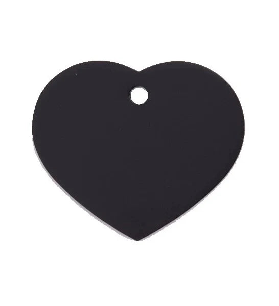 GoScribe Pet Tag Anodized Heart Tags