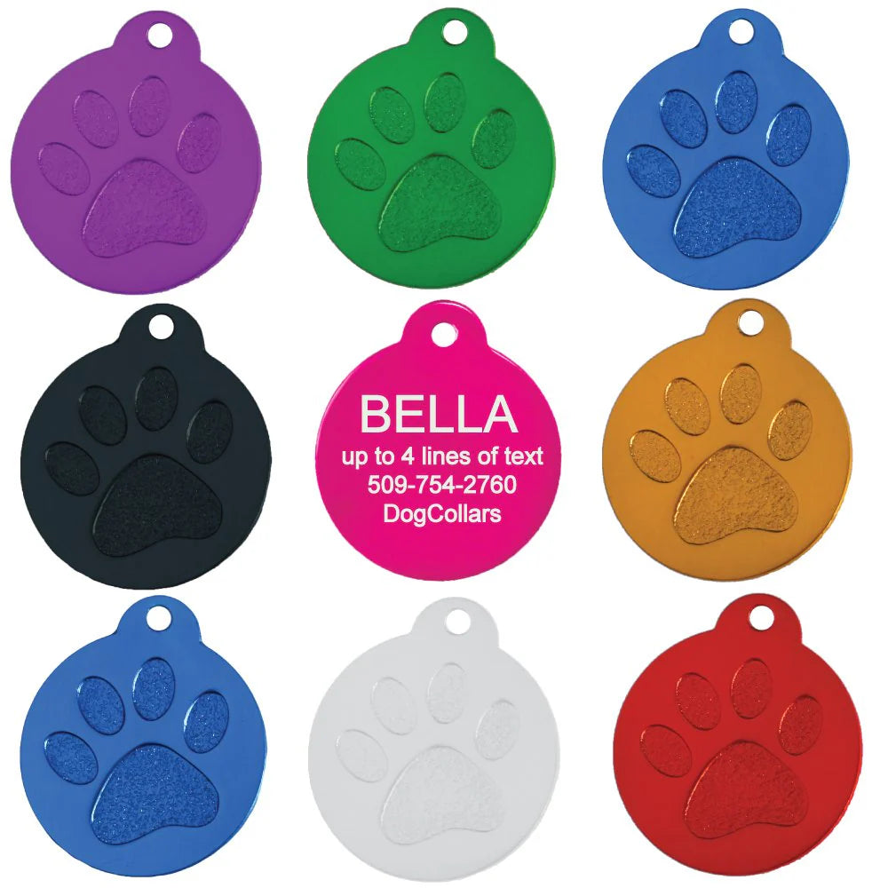 GoScribe Pet Tag Anodized Paw Tags
