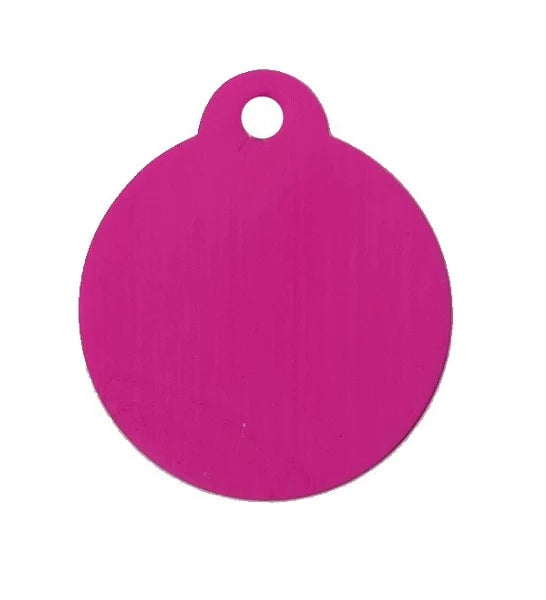 GoScribe Pet Tag Anodized Round Tags