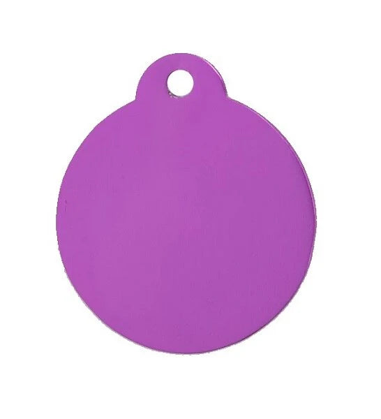 GoScribe Pet Tag Anodized Round Tags