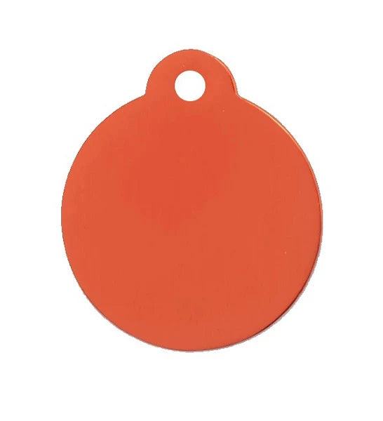 GoScribe Pet Tag Anodized Round Tags
