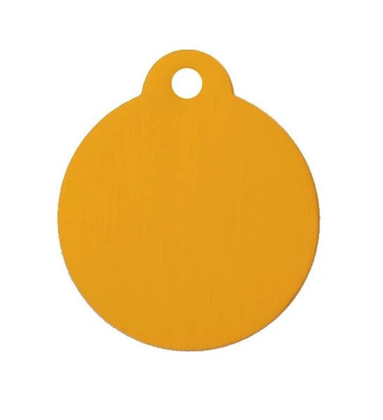 GoScribe Pet Tag Anodized Round Tags