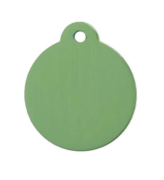 GoScribe Pet Tag Anodized Round Tags