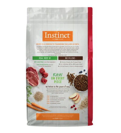 Instinct Be Natural Kibble Beef & Barley Dry Dog Food