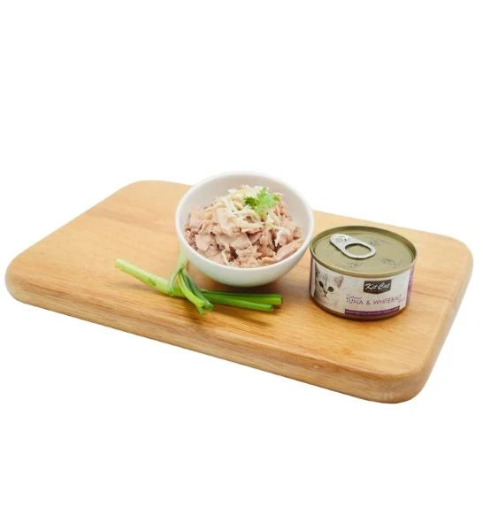 Kit Cat Grain Free Tuna & Whitebait Topper Wet Cat Food