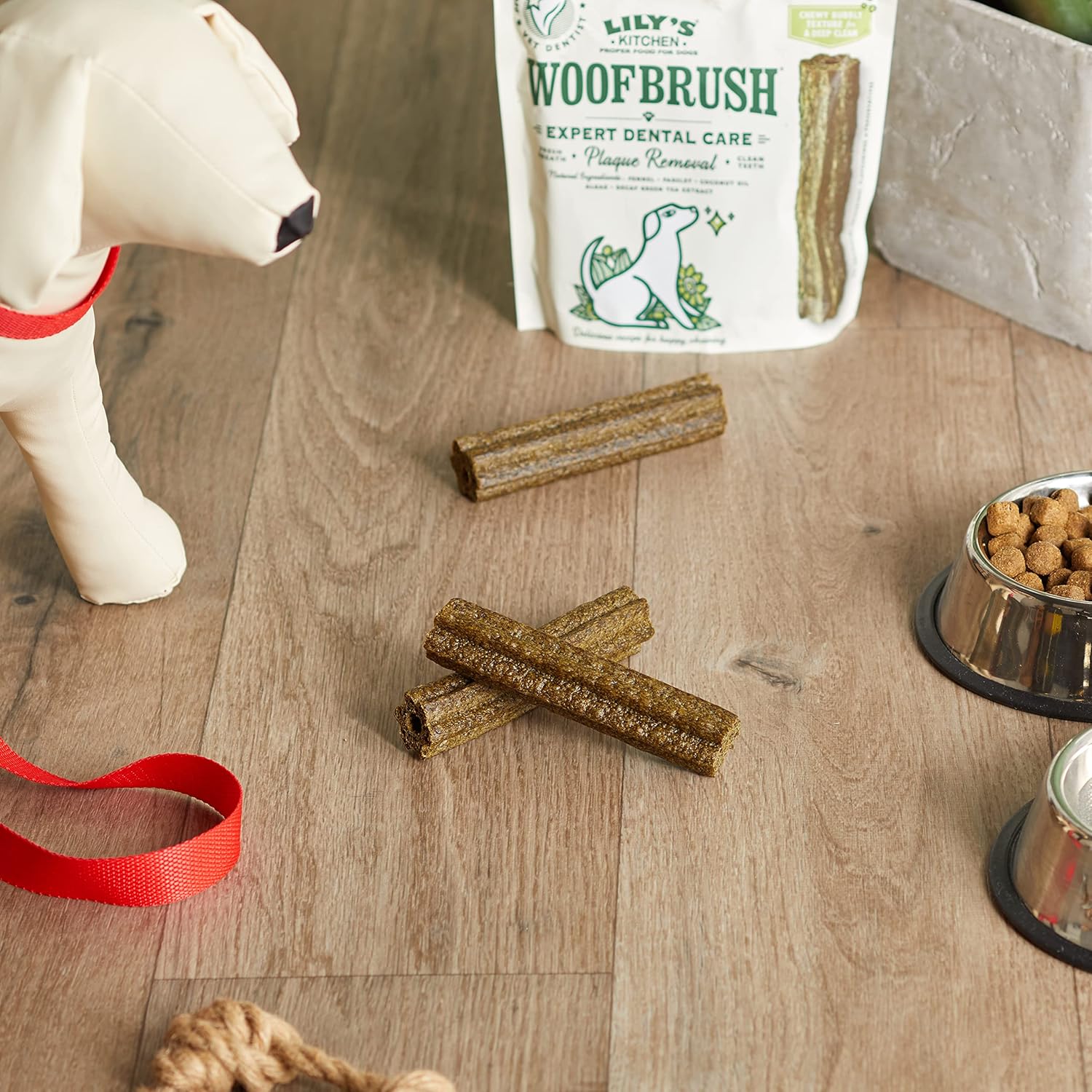 Lily's Kitchen Woofbrush Dental Dog Chews Bulk Pack Treats