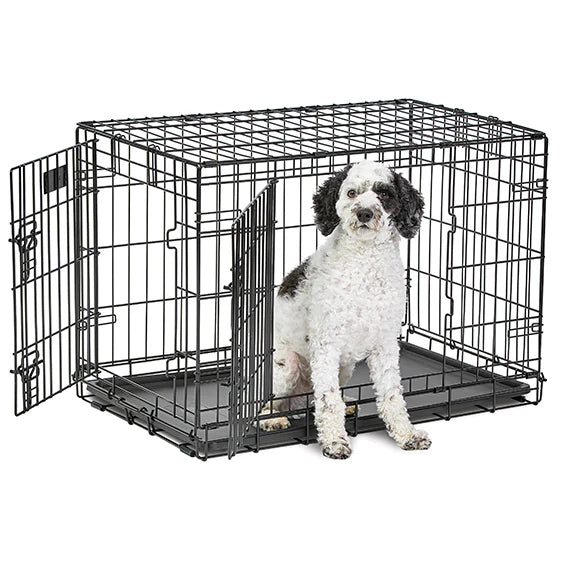 Midwest Double Door Life Stages Crate for Dogs & Cats