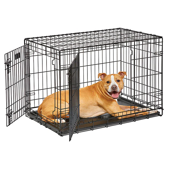 Midwest Double Door Life Stages Crate for Dogs & Cats