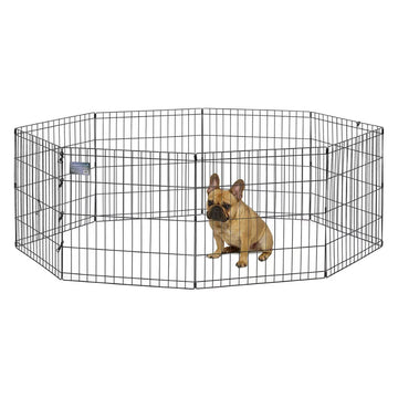 Midwest Exercise Pen with MAX Lock Door Cage for Dogs & Cats