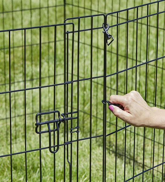 Midwest Exercise Pen with MAX Lock Door Cage for Dogs & Cats
