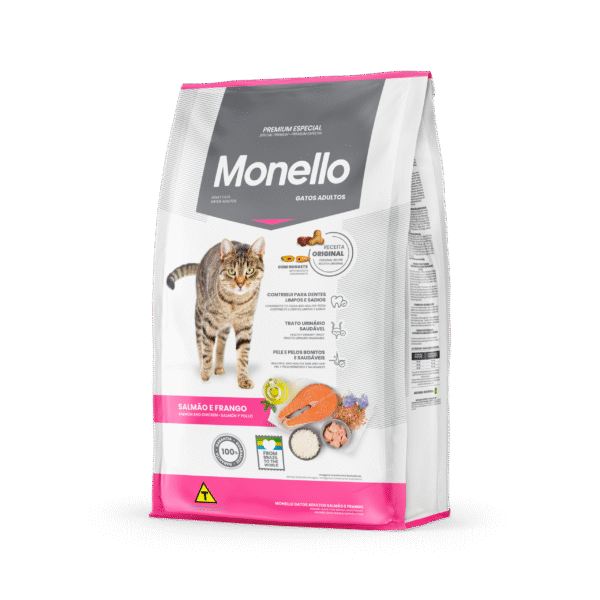 Monello Adult Cat Mix Salmon and Chicken Flavor 7 Kg