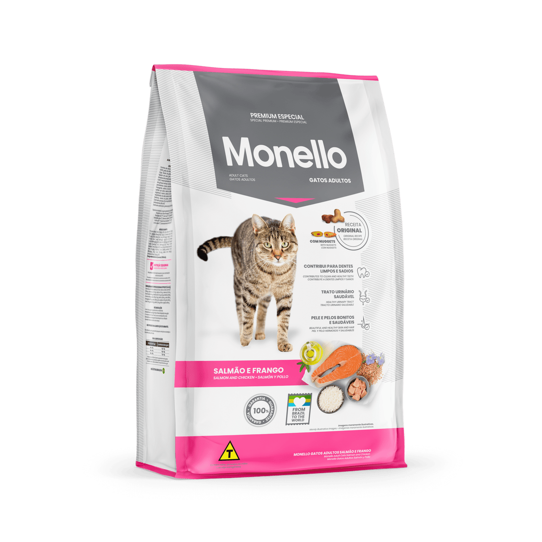 Monello Adult Cat Mix Salmon and Chicken Flavor 7 Kg