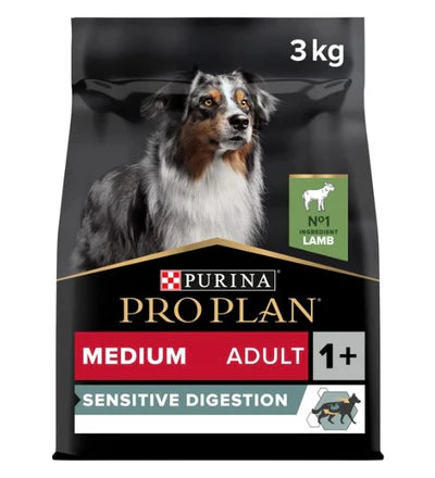 PURINA Pro Plan Optidigest Medium Sensitive Lamb Adult Dry Dog Food