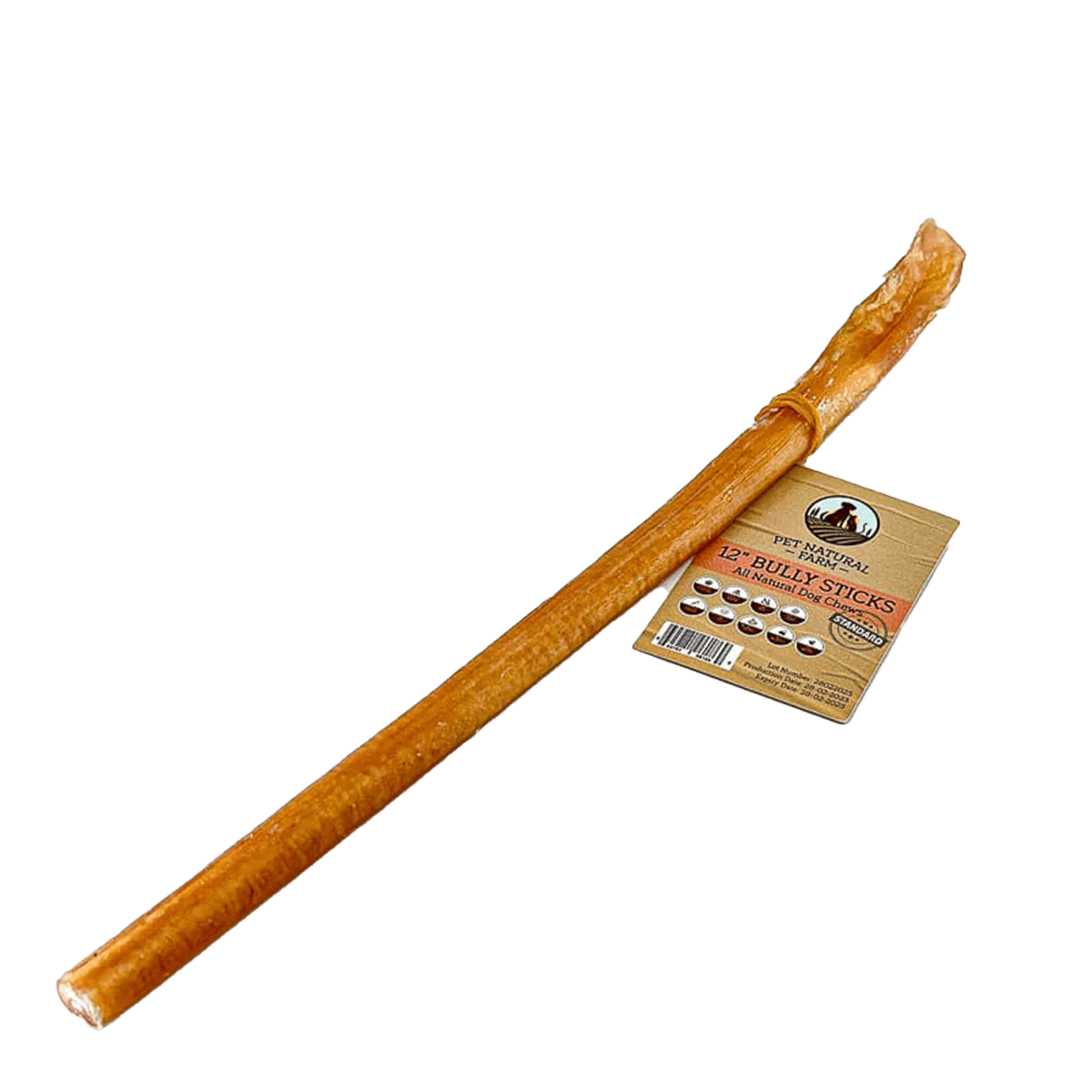 Pet Natural Farm 12" Bully Stick Dog Dental Treats