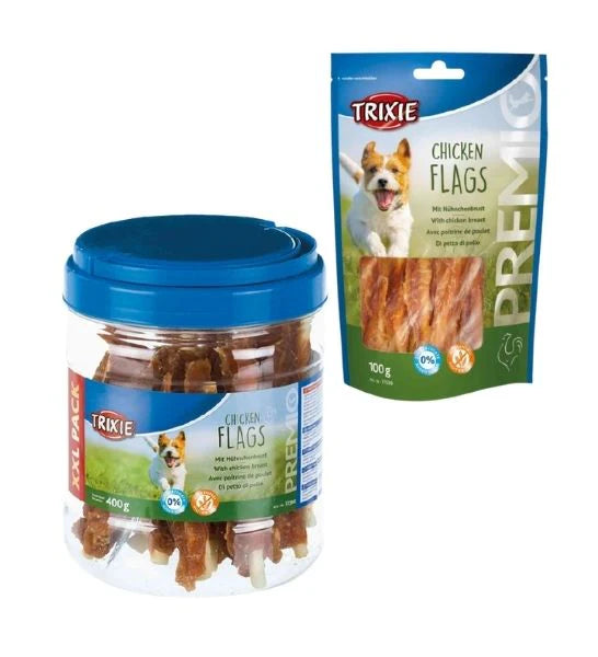 Trixie Premio Chicken Flags Dog Treats