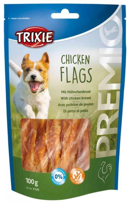 Trixie Premio Chicken Flags Dog Treats