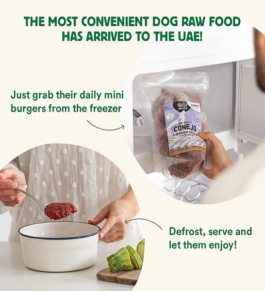 Wild Balance Complete BARF Menu Chicken Raw Food for Dogs 1KG