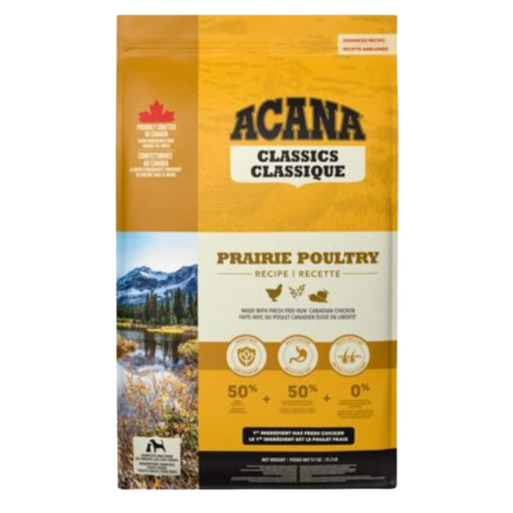 Acana Classics Prairie Poultry - Medium Breed Adult Dog Protein-Rich Dry Food