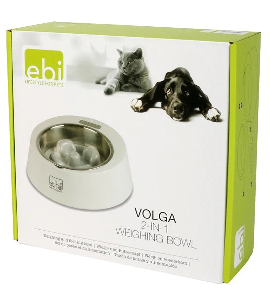 ebi Volga Anti-Gobble Scale Bowl for Dogs&Cats 500ml