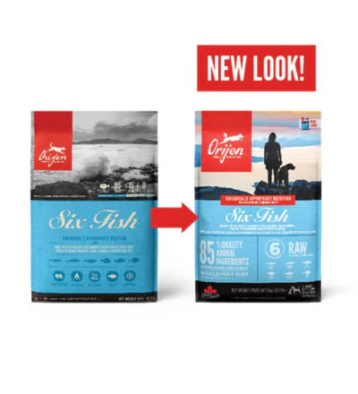 Orijen Six Fish Protein-Rich Adult Dog Dry Food