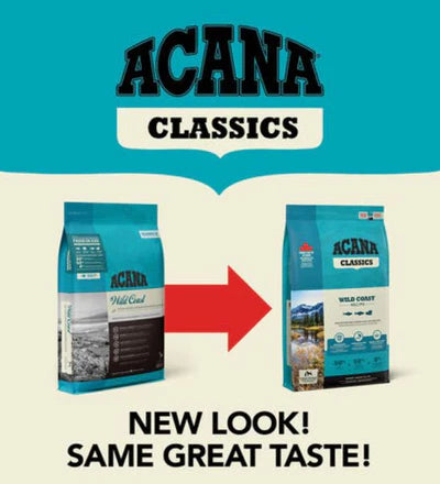Acana Classics Wild Coast Formula Adult Dog Nutrient-Rich Dry Food